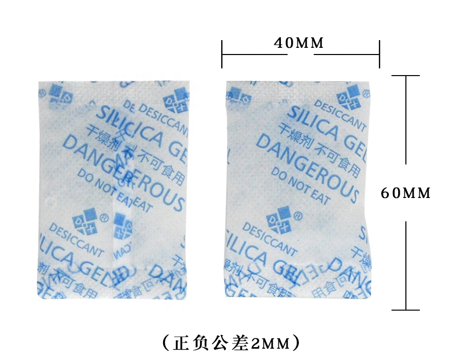 Acquista pacchetti di gel di silice per alimenti